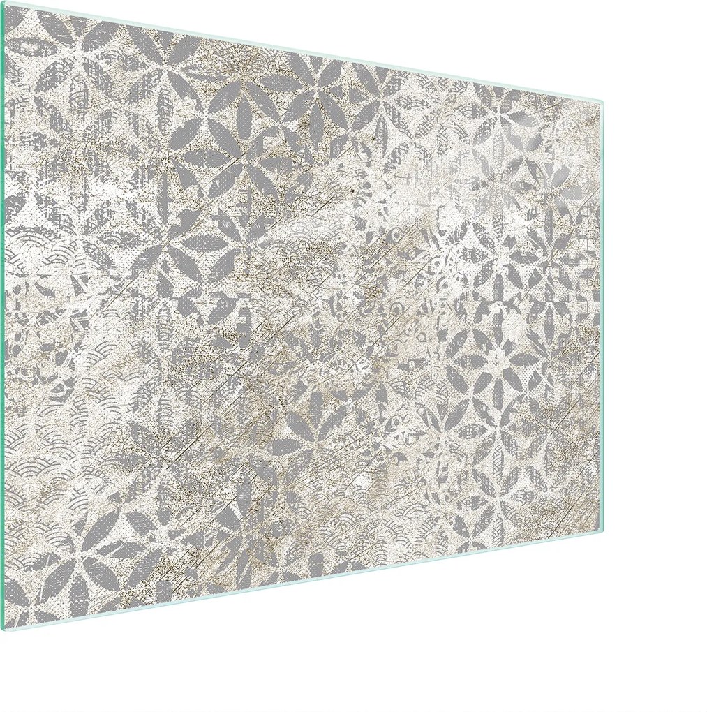 Üveg Vágódeszka 30x22 Szürke Edzett Üveg