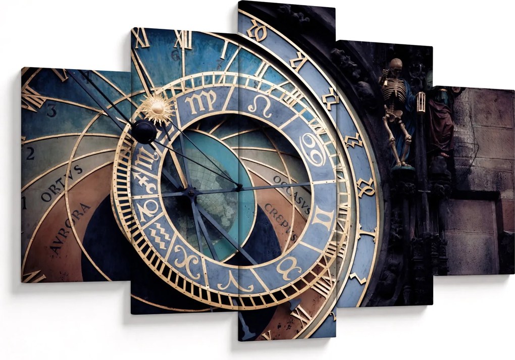 Kép - Orloj, Prága (150x105 cm)