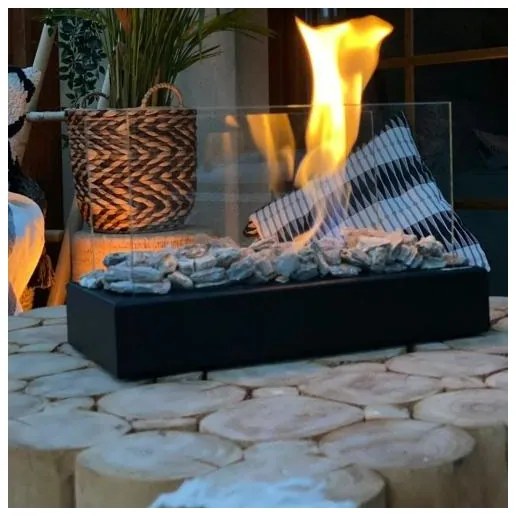 Kratki GALINA/TUV - BIO kandalló GALINA 21,8x35,4 cm 1kW fekete