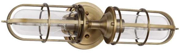 Feiss - Kültéri fali lámpa URBAN 2xE27/60W/230V IP44 bronz