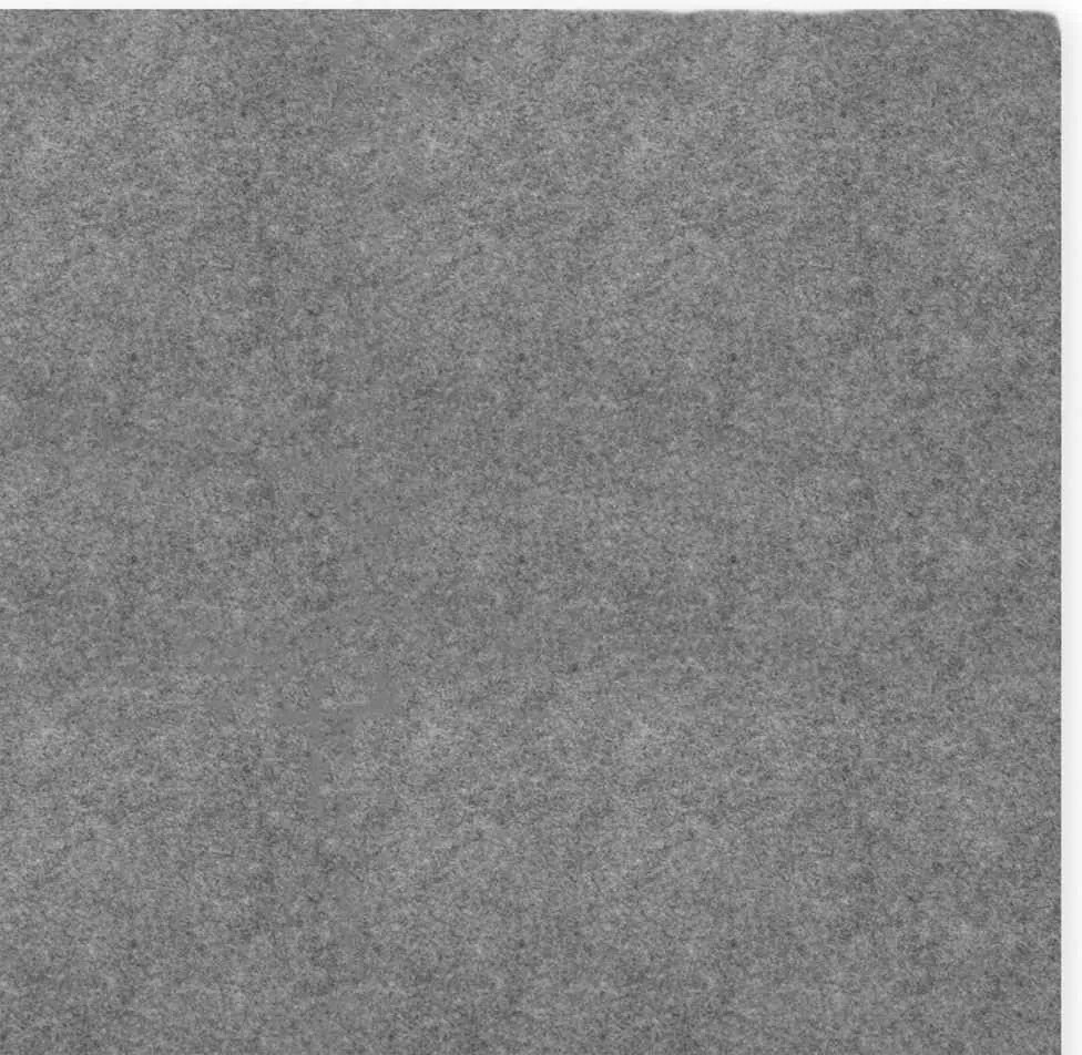 Világosszürke poliészter geotextília medencealátét 640 x 321 cm