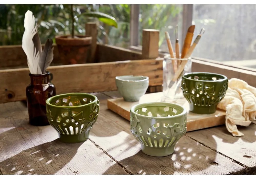 Kerámia gyertyatartó Orangery – Kähler Design