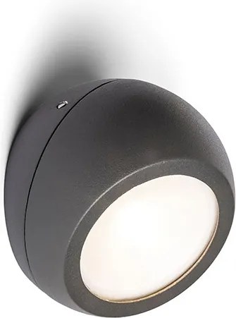 RENDL SIV felületre szerelhető antracitszürke 230V LED 6W 120° IP54 3000K