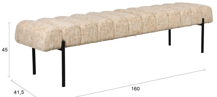 Bézs pad Jethro – White Label