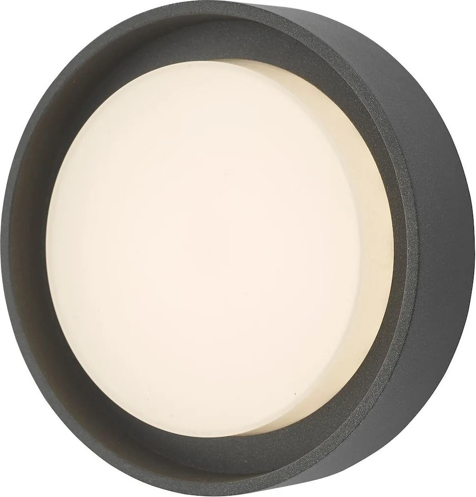 DAR LIGHTING RAL5239 RALPH Modern Kültéri Fali Lámpa Fehér, Szürke LED IP65