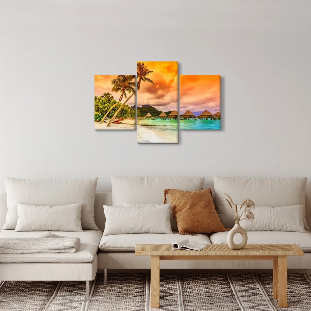 Kép - Bora Bora szigete (90x60 cm)