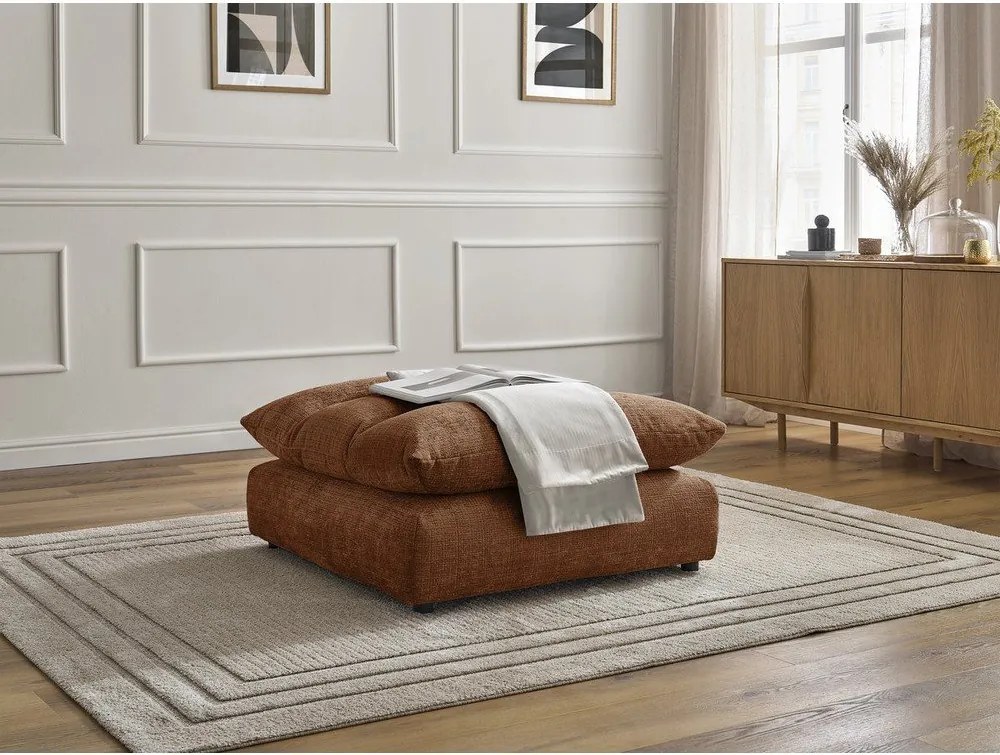 Narancssárga zsenília lábtartó Neil – Bobochic Paris