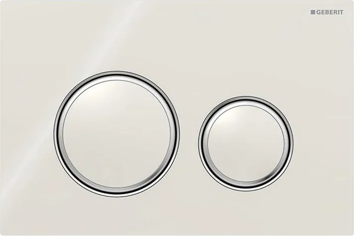 Geberit 115.884.JL.1-öblítő gomb Sigma50 24,6x16,4 cm homokszürke/l .króm