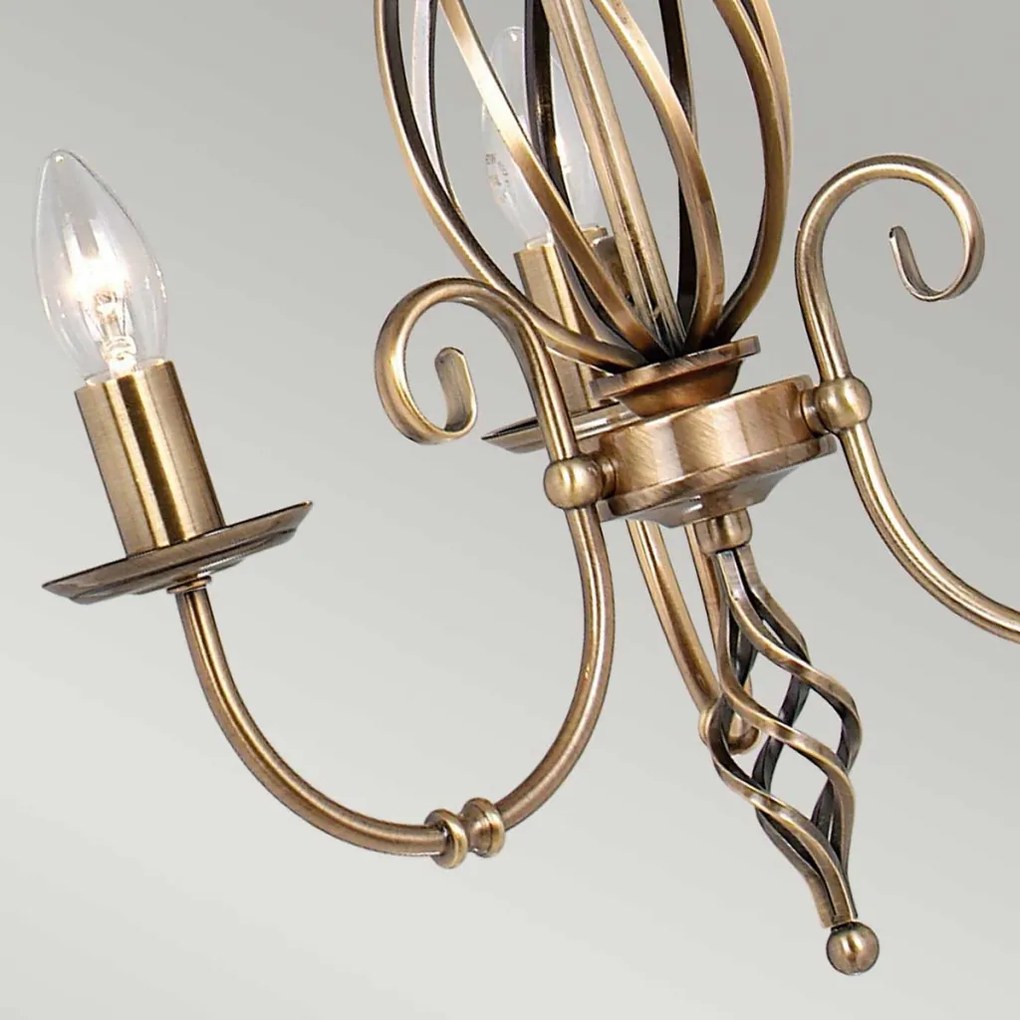 Elstead Lighting ARTISAN ART3-AGD-BRASS Csillár 3x60W/E14