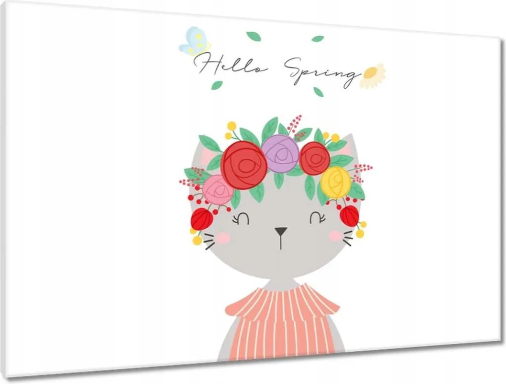 Vászonkép 90x60 Cica Cicák Macskák