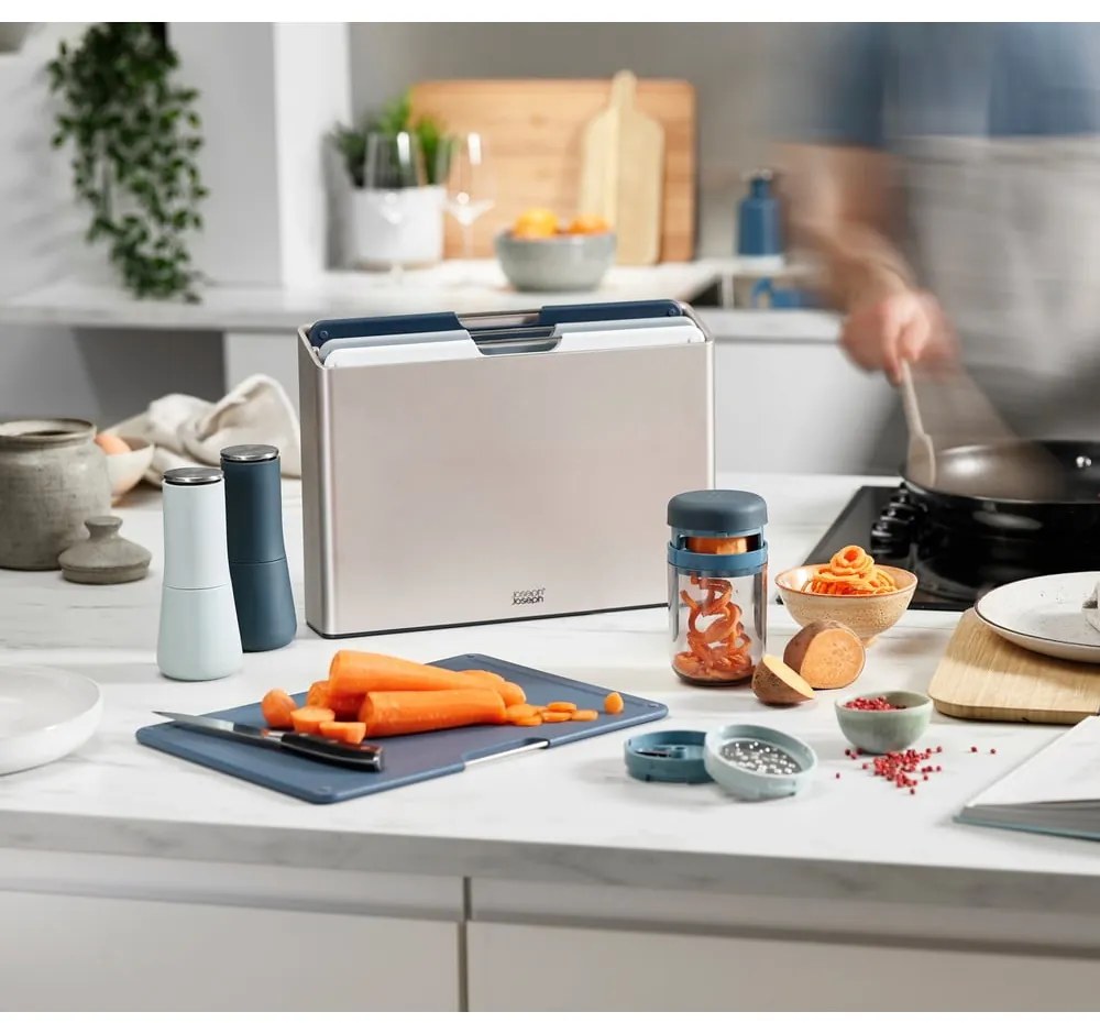 Milltop Sky 2 db-os kék só- és borsörlő szett - Joseph Joseph