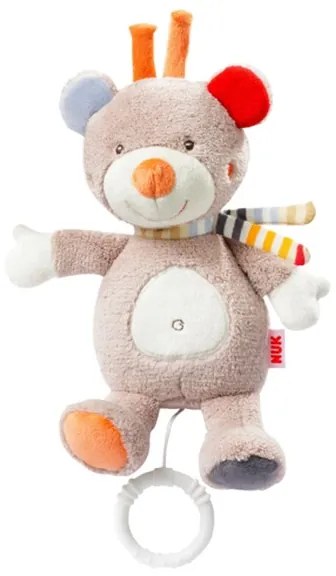 NUK | NUK | Gyermek plüss játék melódiával Nuk maci | Bézs |