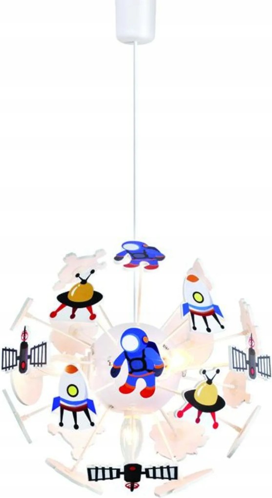 Aca Lighting gyerek függeszték 4XE14 space D35XH80CM Space MD160224S