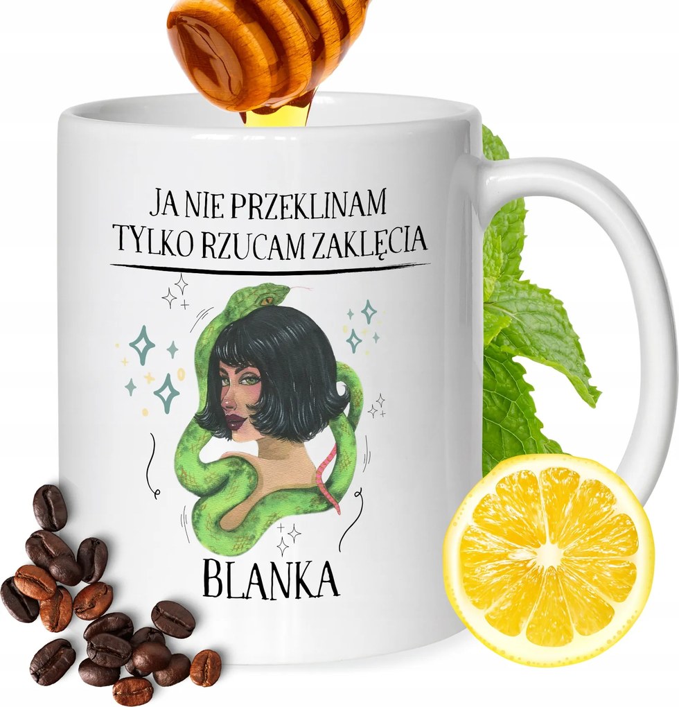 Bögre Blanka Barátnőknek Ajándék Nyomtatott Fehér 330ml