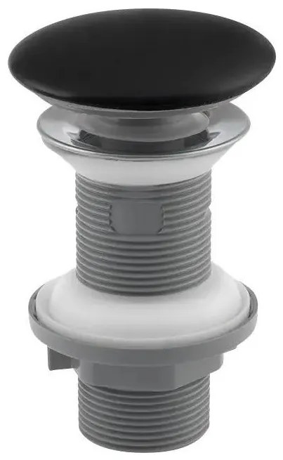 Isvea - mosdó lefolyó, átmérő 7,2 cm, matt fekete