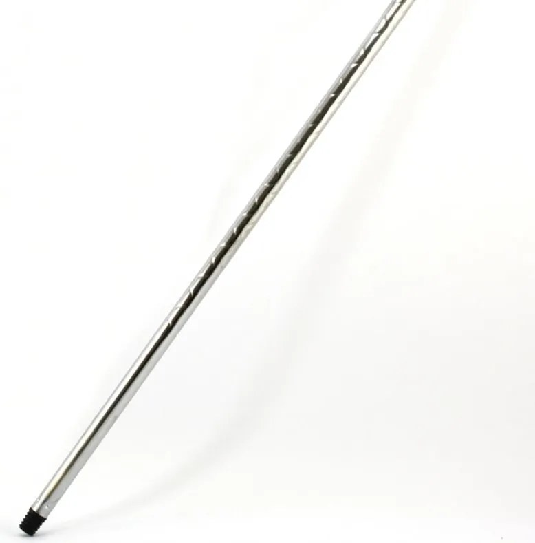 Alumínium nyél krómozott 130 cm bordázott