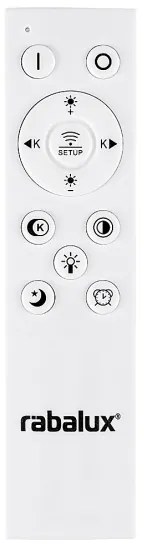 Rabalux 72009 - IRELIA LED 55W 230V állítható függeszték távirányítóval