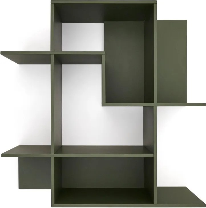 Zöld moduláris polcrendszer 80x80x25 cm Ina – Kave Home