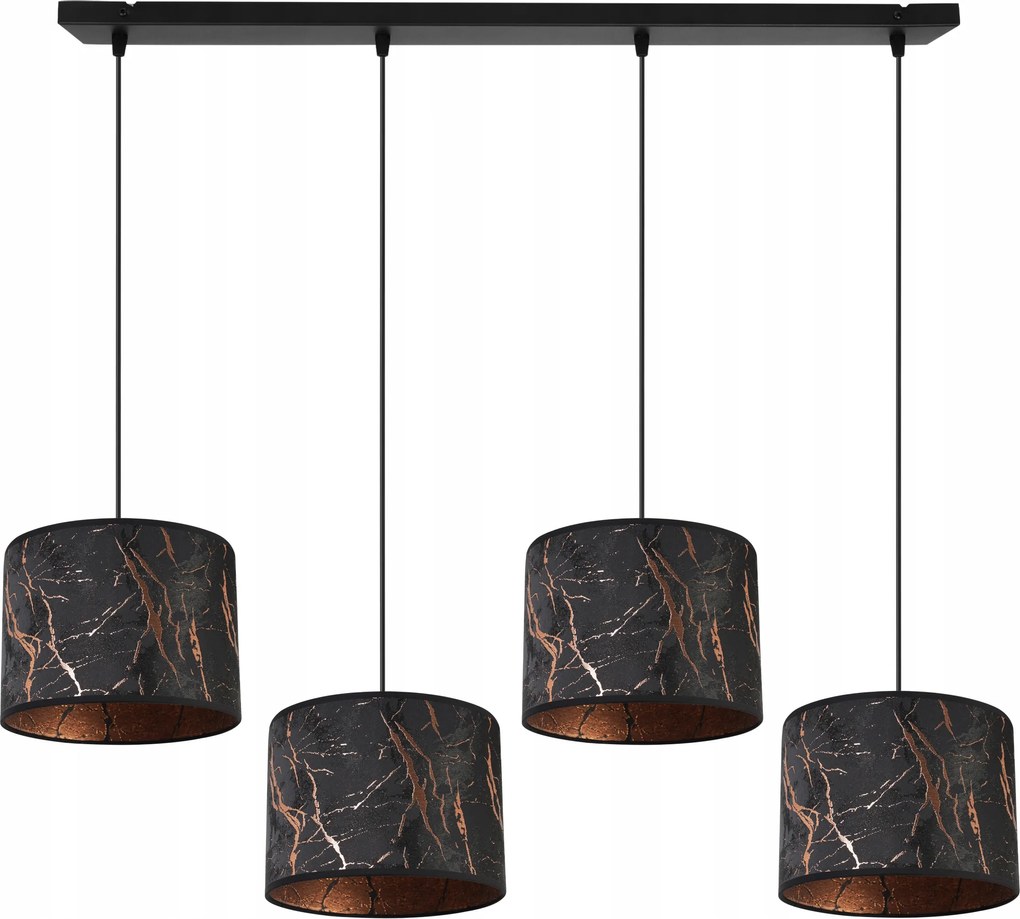 Mennyezeti Lámpa Lógó Csillár Glamour Lámpabúra Réz Nappali Szoba