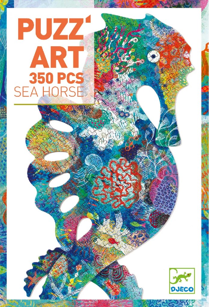 Művészeti puzzle - Tengericsikó, 350 db-os - See Horse