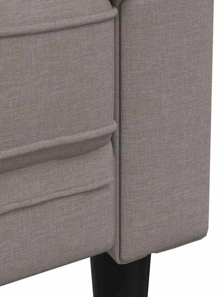 tópszínű szövet Chesterfield kanapé