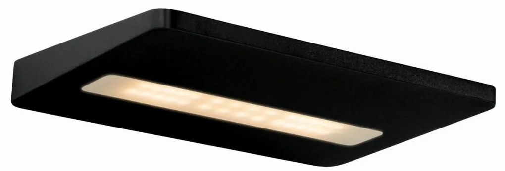 Lucide 17207/08/30 - LED fali lámpa BORO 1xLED/8W/230V fekete