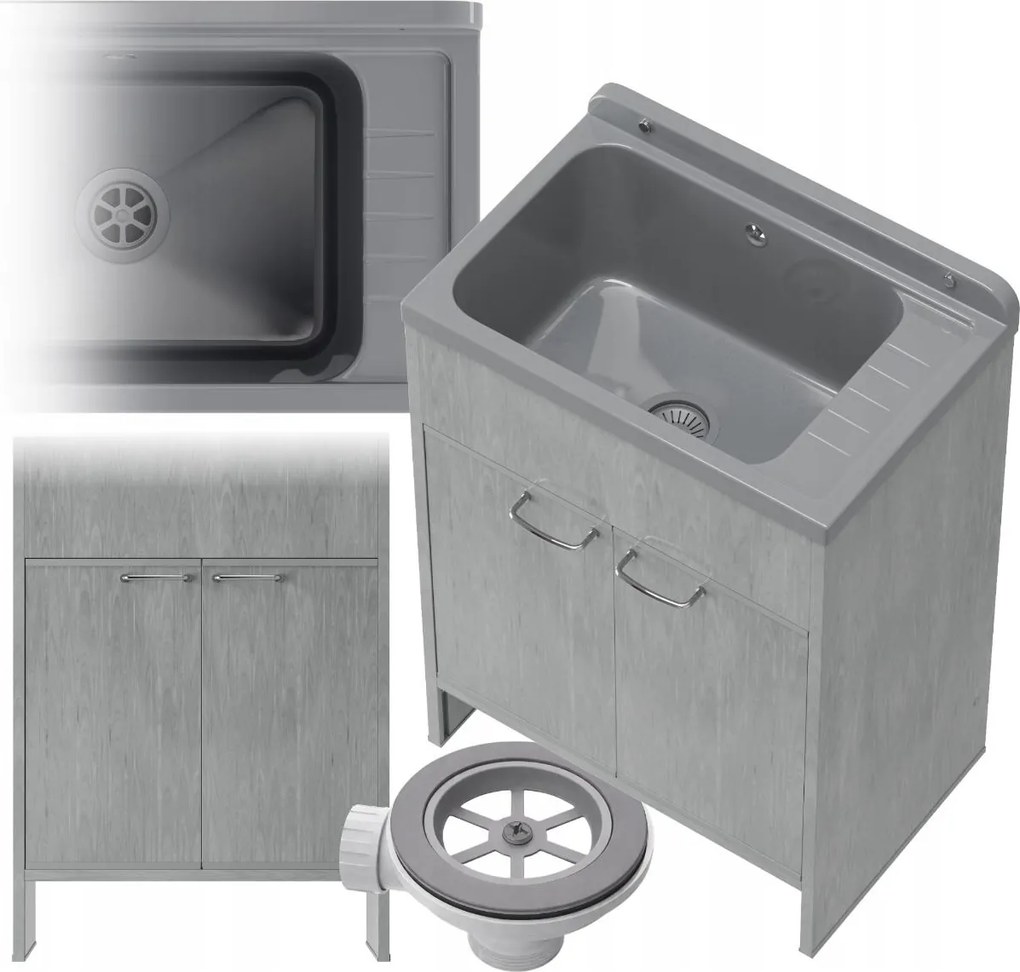 Műszaki Gazdasági Mosogató kamra Pvc szekrény Monza pince garázs szett