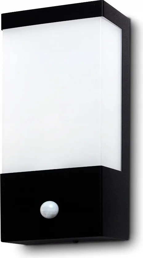 Mozgás- És Szürkületérzékelős Kültéri Fali Lámpa Led E27-ES