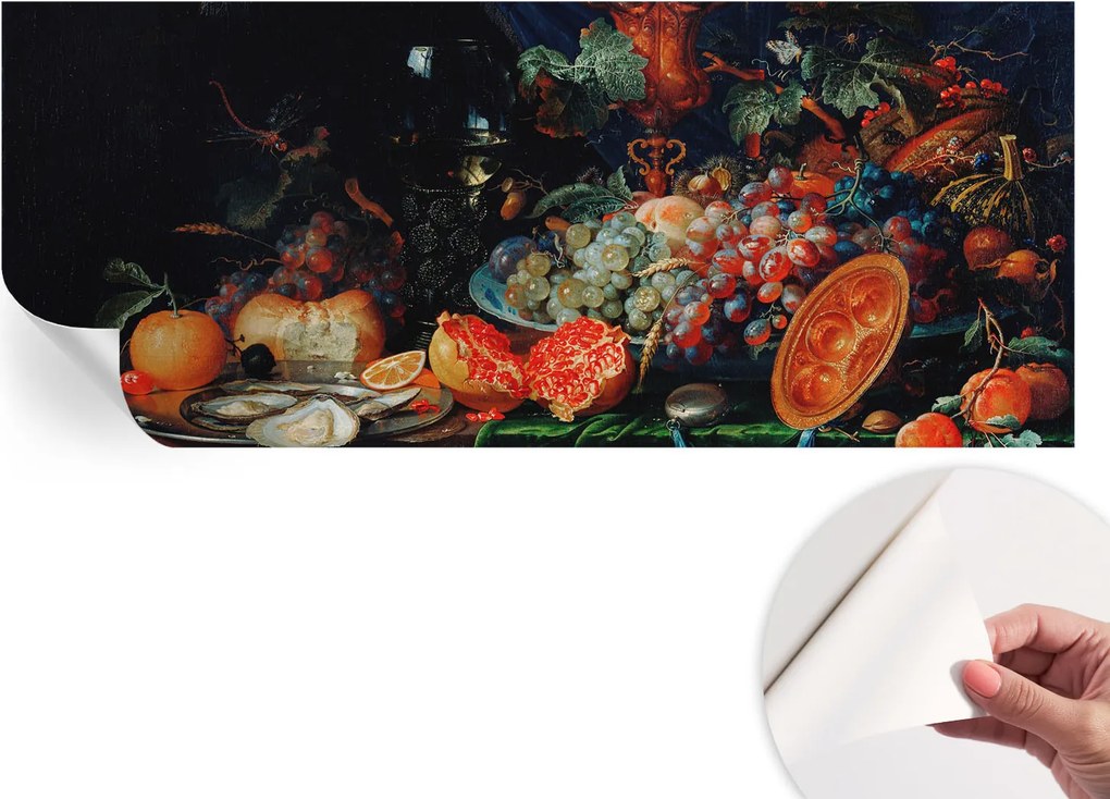 Dekoratív Öntapadós Tapéta Divatos Minták Gyümölcsös bőség 250x104 cm