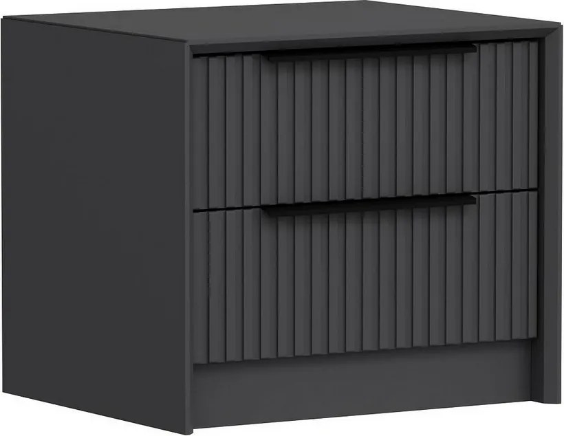 Kale Luxe Anthracite éjjeliszekrény
