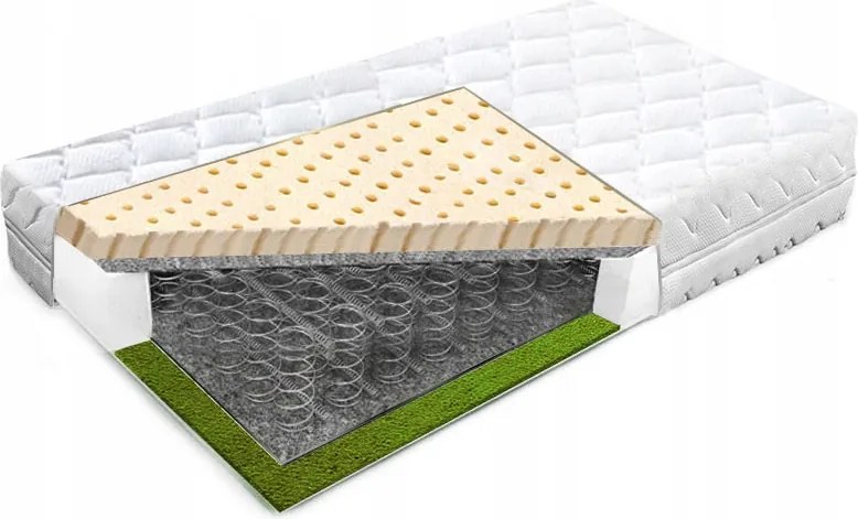 Bonell matrac 180x190 tengeri fű latex 23 antiallergén H2