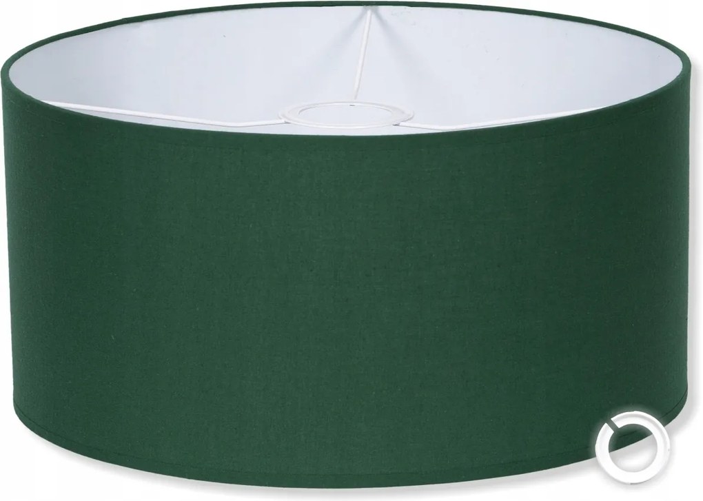 Lámpaernyő szövet Palack Zöld 35x20 cm