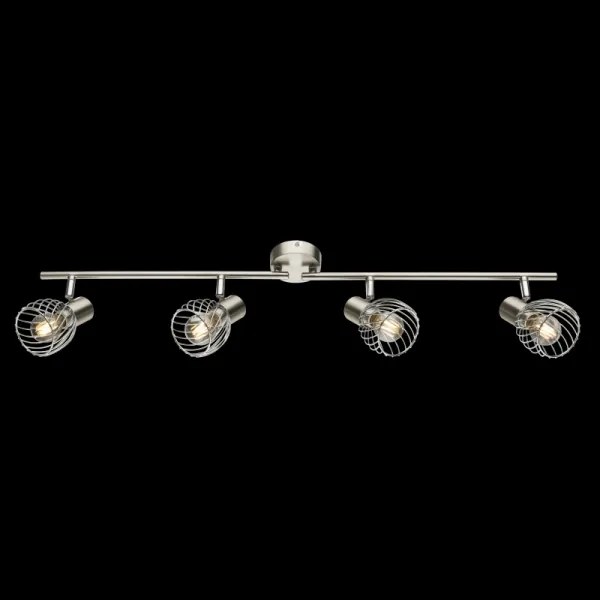 Globo 54809-4 - Spotlámpa TEXAS 4xE14/40W/230V matt króm