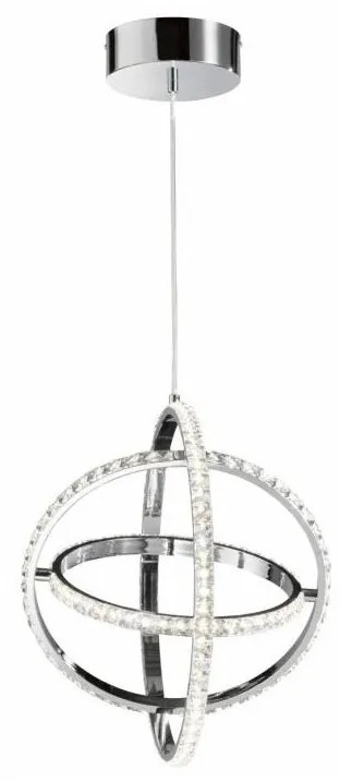 Wofi 6423.03.01.9100 - LED Csillár zsinóron HARLEY LED/25W/230V