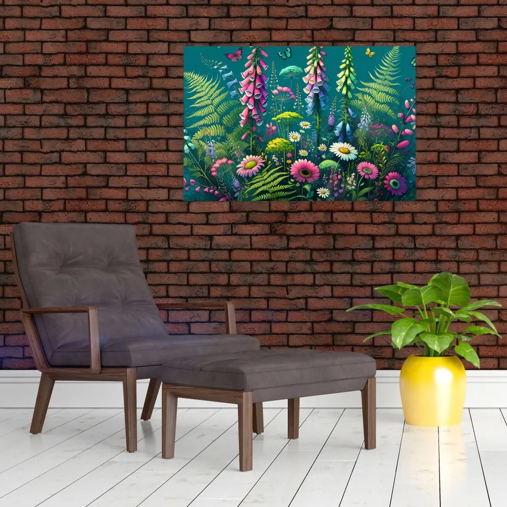 Kép - Mezei virágok (90x60 cm)