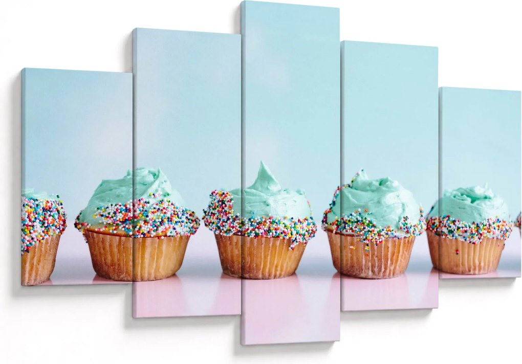 Cupcakes képe (150x105 cm)