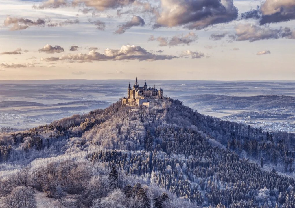 Poszter 42x29,7cm Hohenzollern kastély 3, Assaf Frank
