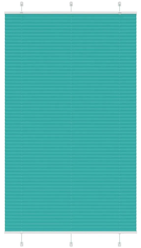 pliszírozott redőny Benzinzöld 115x200 cm szövetszélesség