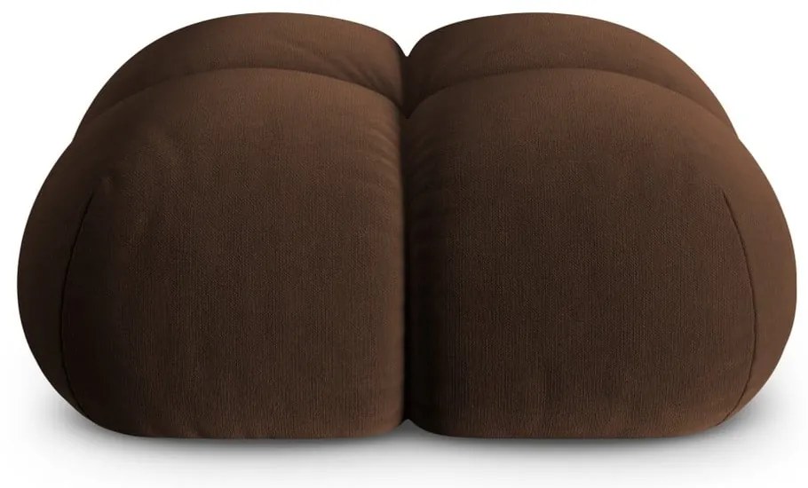 Sötétbarna bársony lábtartó Loretto – Cosmopolitan Design