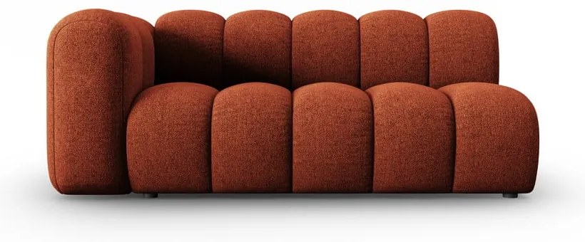 Téglavörös kanapé modul (bal oldali) Lupine – Micadoni Home