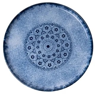 27 részes kék/porcelán étkészlet