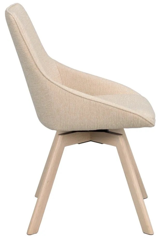 Bézs étkezőszék szett 2 db-os Alison – Rowico