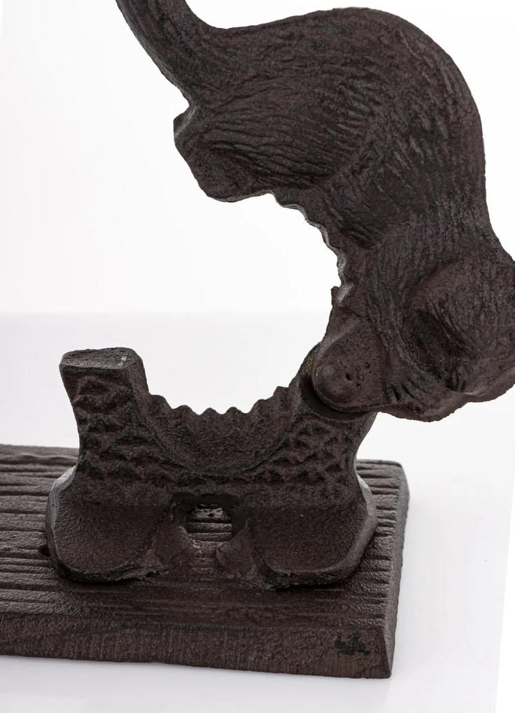 Diótörő öntöttvas barna 11x20x8.5cm