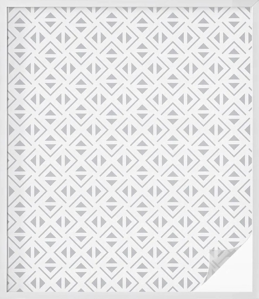 Ablakfólia öntapadós adatvédelem geometrikus minta 100x116