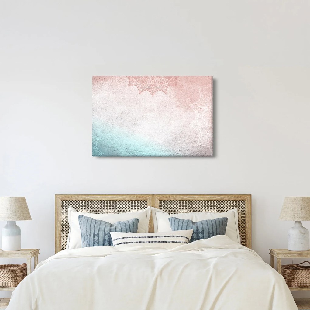 Kép - Mandalák a falban 2 (90x60 cm)