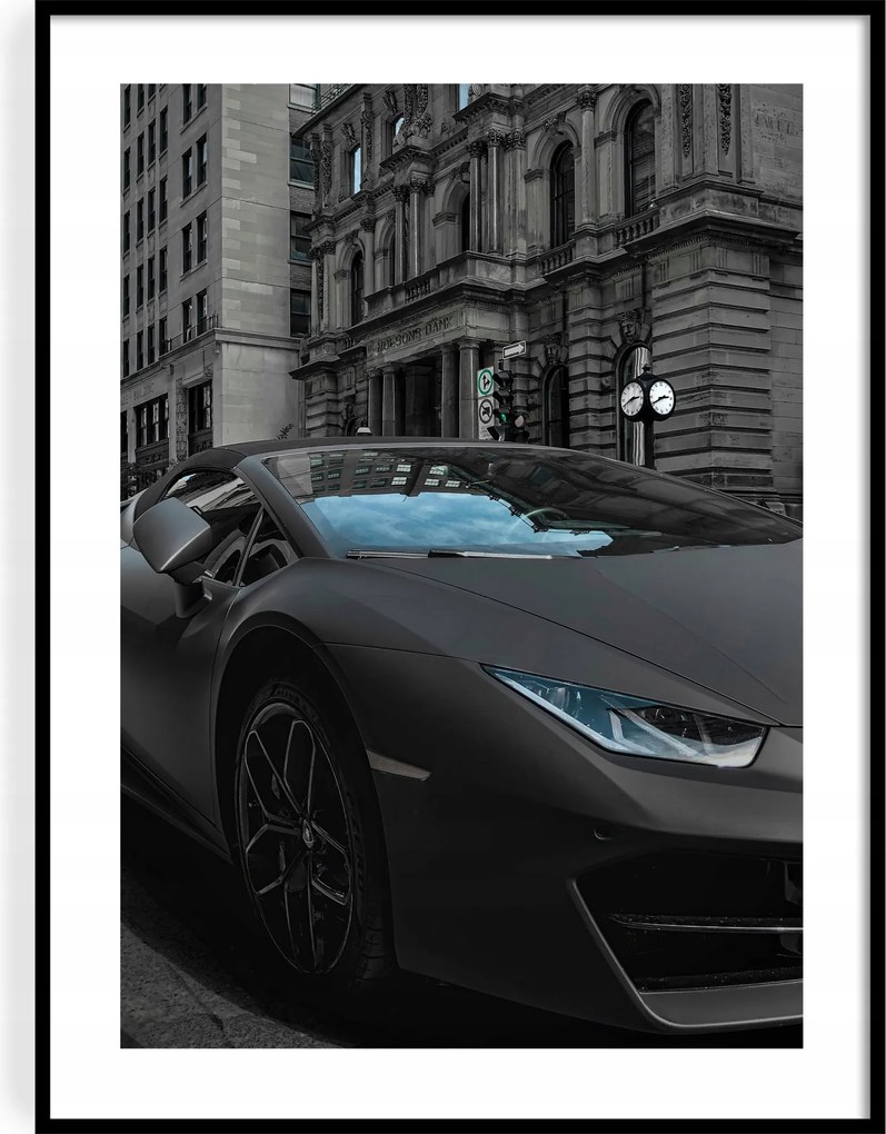 Poszter 30x40 Lamborghini Huracan, Sportautó, Ikonikus autó