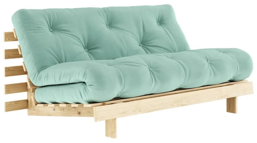 Zöld kinyitható kanapé 160 cm Roots - Karup Design