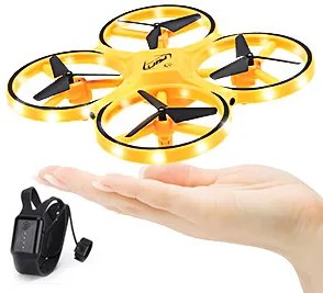 Új UAV Mini Drone Drón Gyerekeknek 2,4G Gravitációs Szenzoros RC Nano Quadcopter infravörös akadálykerülés, kézi vezérlés