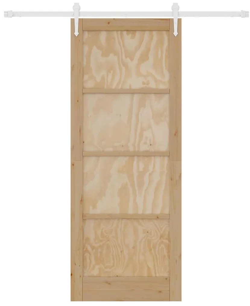 Csúszó ajtó Egyéb ORKDAL Természetes és fehér 83 x 211 cm