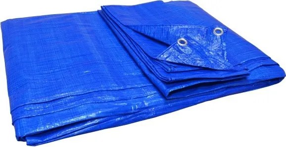 Építőipari Védőponyva Kék 2x4 m 50g